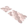Mijölnir Juego de alfombrillas de baño de 2 piezas, Polvo